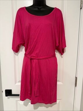Trina Turk Tie Waist T-shirt Dress